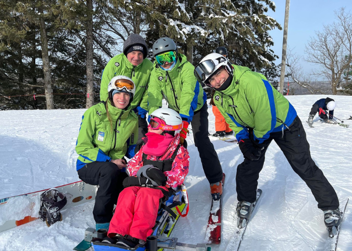 Courage Kenny Ski-A-Thon Participants